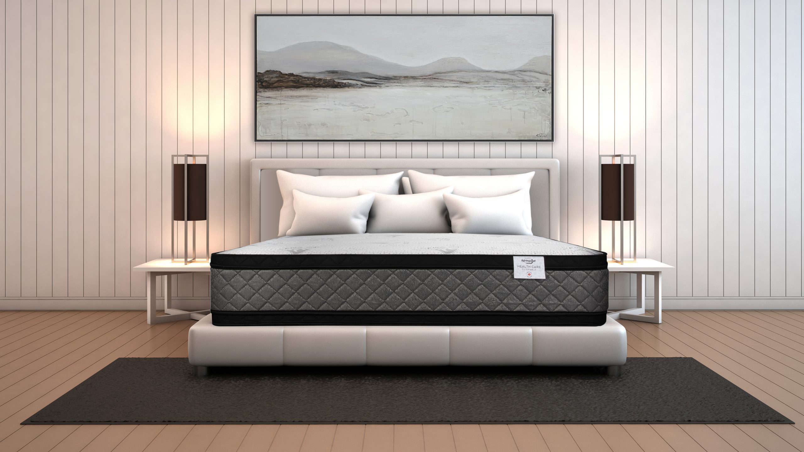 Luxury,Master,Bedroom,In,Hotel,/,3d,Rendering,Interior